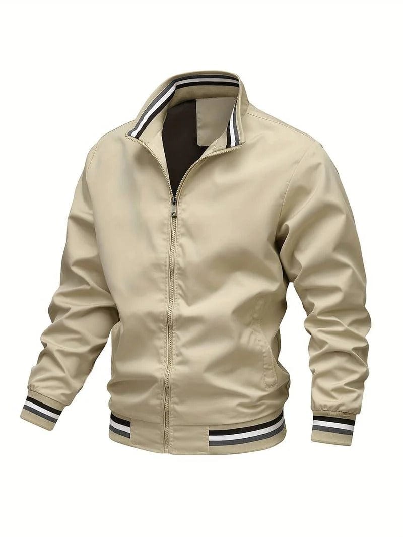 Classic Men's Bomber Jacket – Casual Wear, Everyday Style