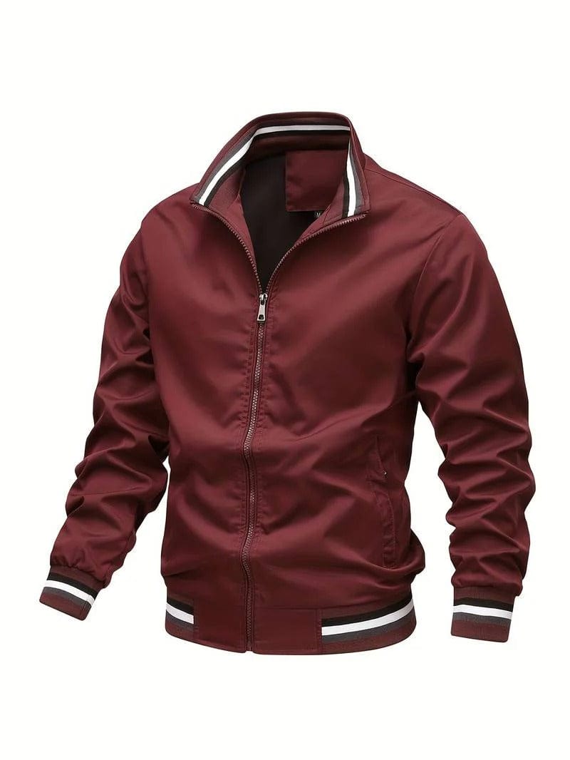 Classic Men's Bomber Jacket – Casual Wear, Everyday Style