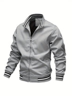 Classic Men's Bomber Jacket – Casual Wear, Everyday Style