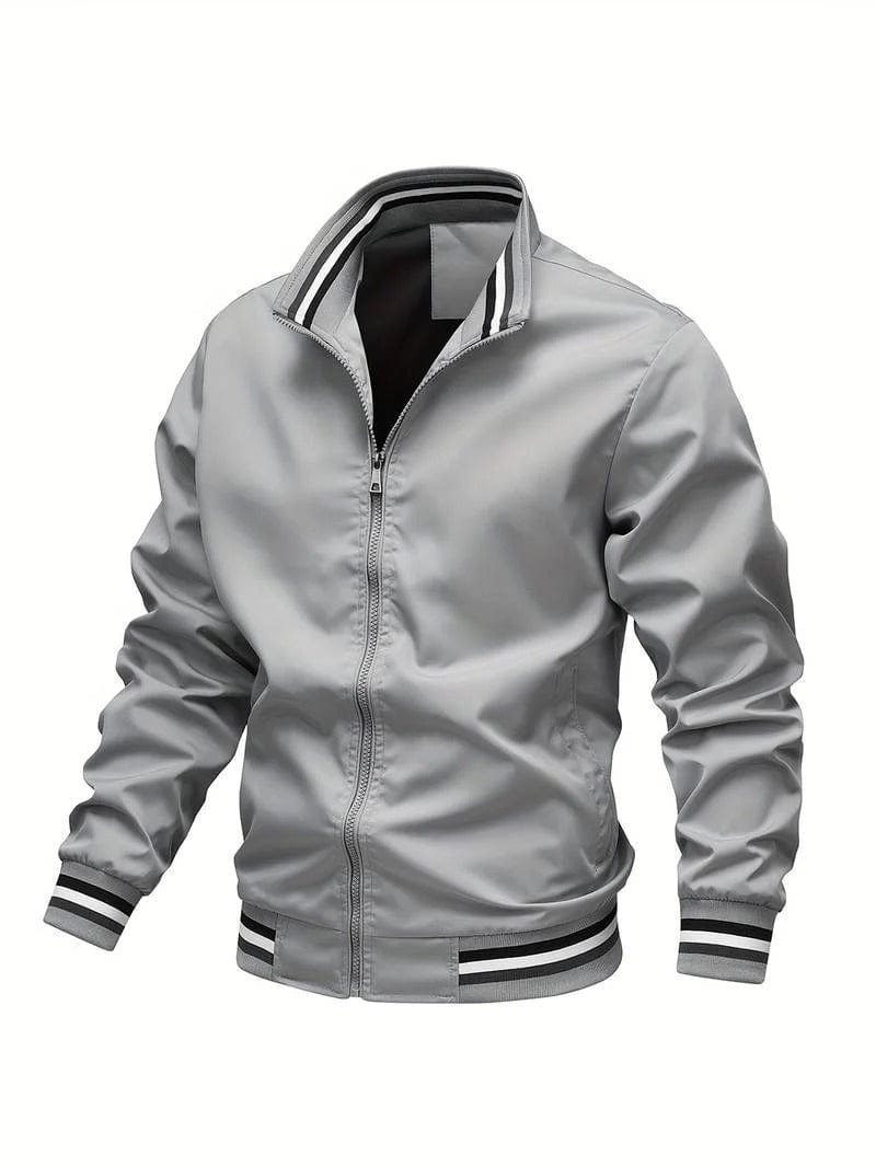Classic Men's Bomber Jacket – Casual Wear, Everyday Style