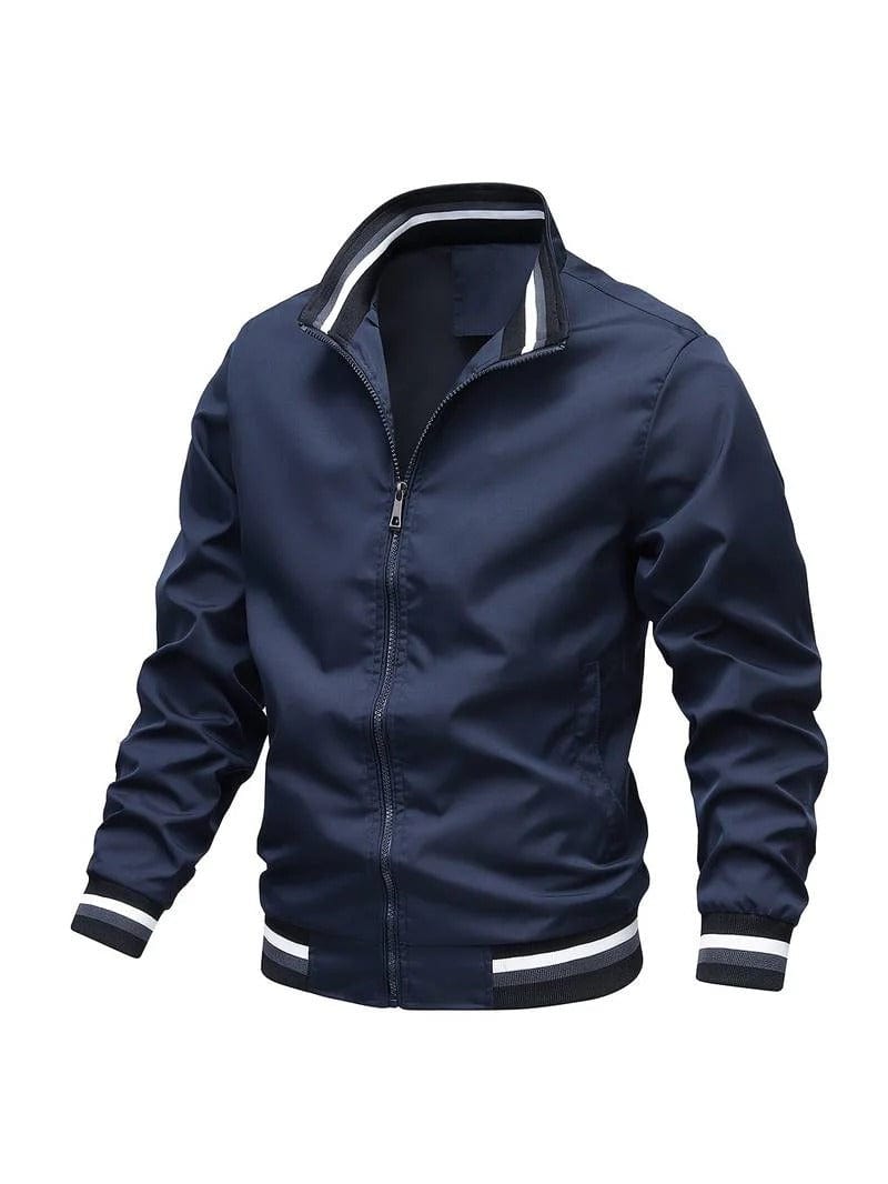Classic Men's Bomber Jacket – Casual Wear, Everyday Style
