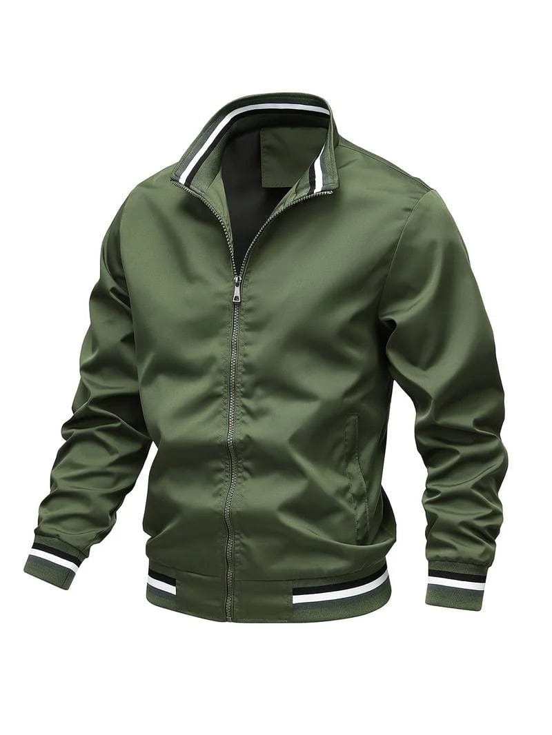 Classic Men's Bomber Jacket – Casual Wear, Everyday Style