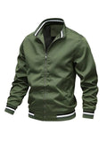 Classic Men's Bomber Jacket – Casual Wear, Everyday Style