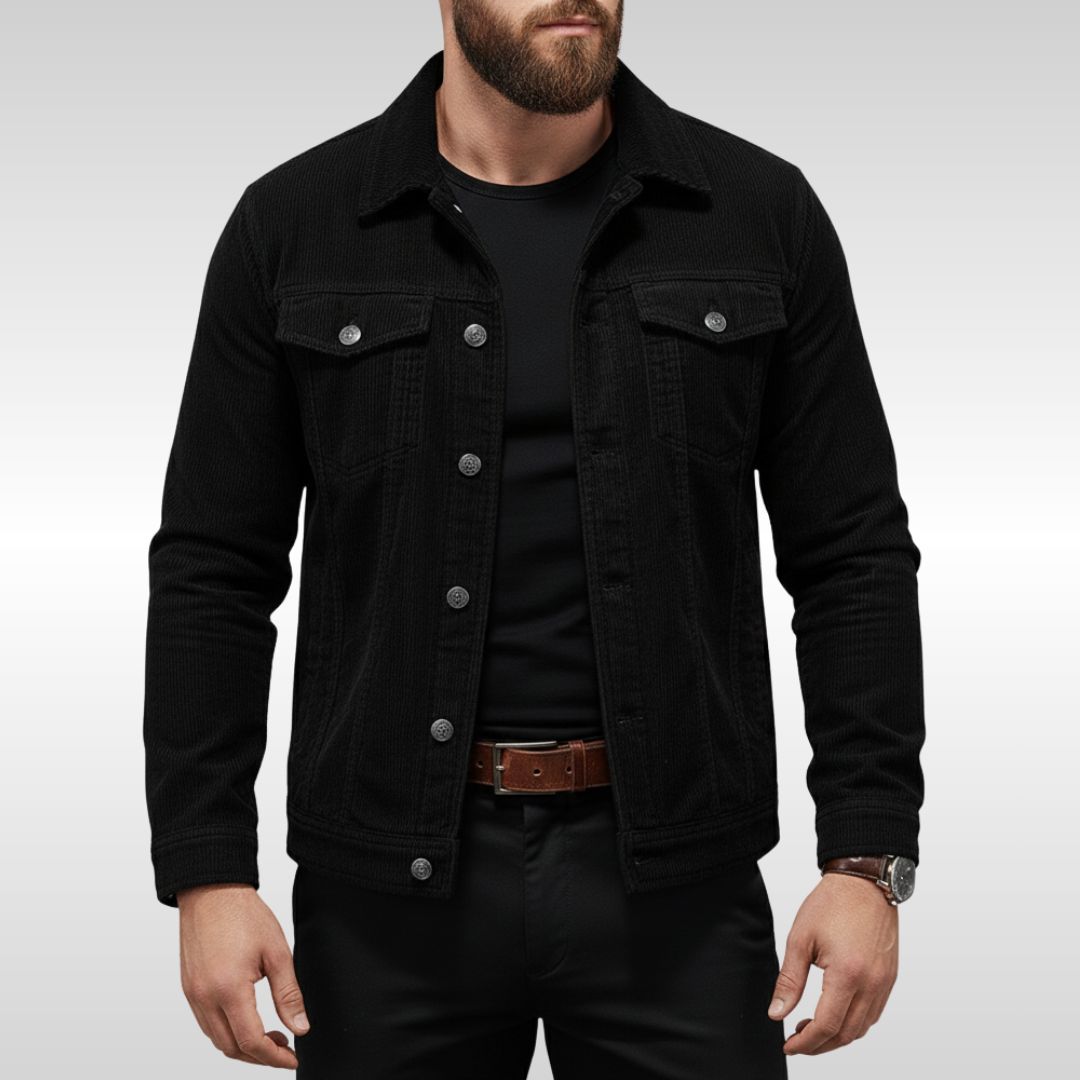 Classic Men's Corduroy Jacket with Modern Comfort – Casual Wear, Everyday Style