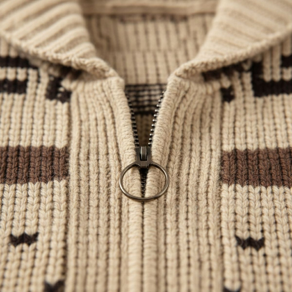 Classic Men's Shawl Collar Knit Cardigan – Casual Wear, Layering