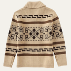 Classic Men's Shawl Collar Knit Cardigan – Casual Wear, Layering