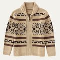 Classic Men's Shawl Collar Knit Cardigan – Casual Wear, Layering