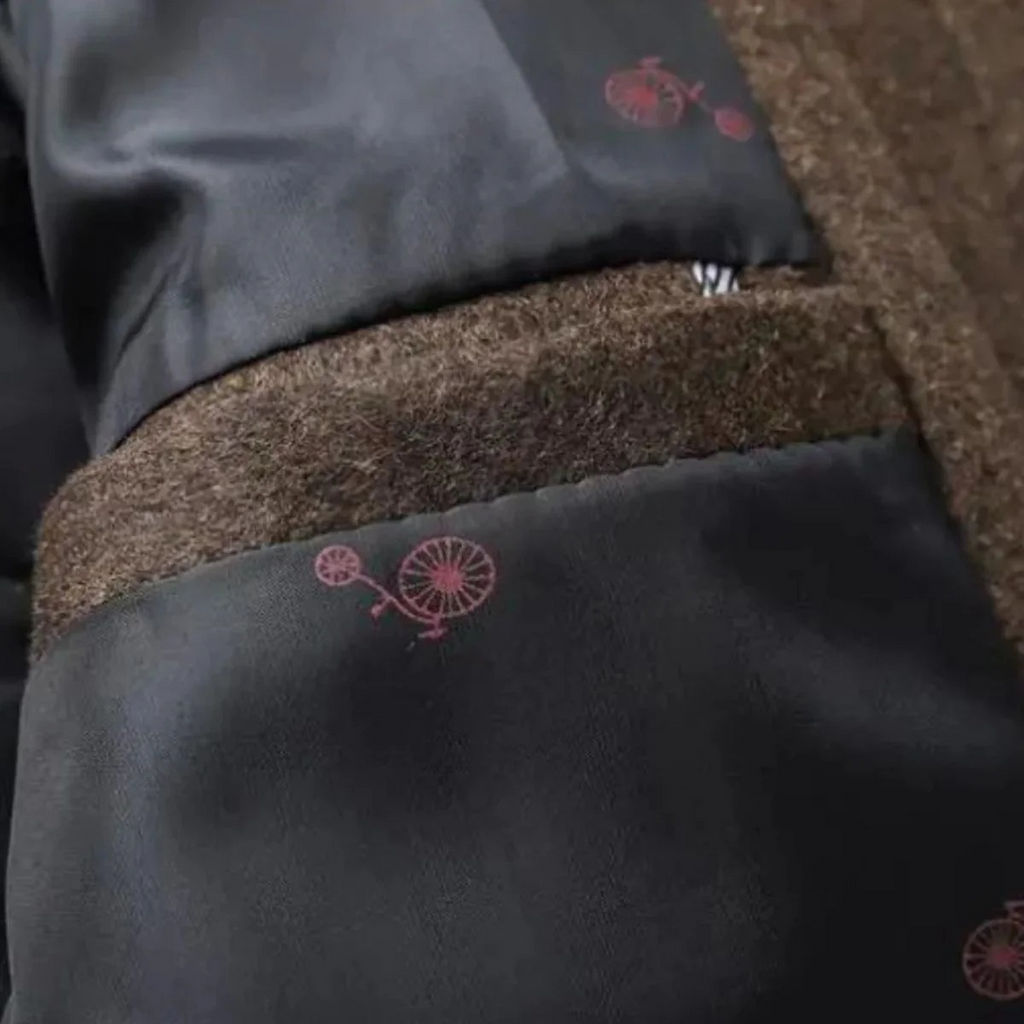 Classic Wool Blend Trench Coat for Men – Casual, Office