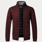 Classic Zip-Up Cardigan for Men – Casual Wear, Everyday Comfort