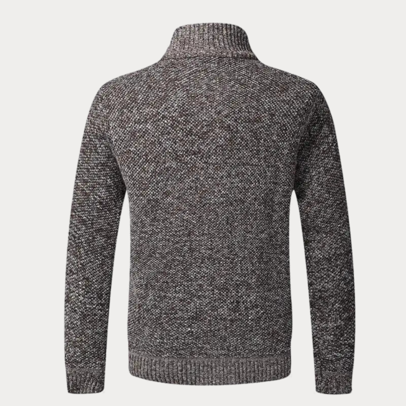 Classic Zip-Up Cardigan for Men – Casual Wear, Everyday Comfort