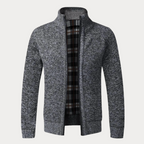 Classic Zip-Up Cardigan for Men – Casual Wear, Everyday Comfort