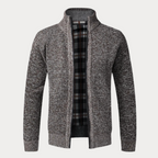 Classic Zip-Up Cardigan for Men – Casual Wear, Everyday Comfort