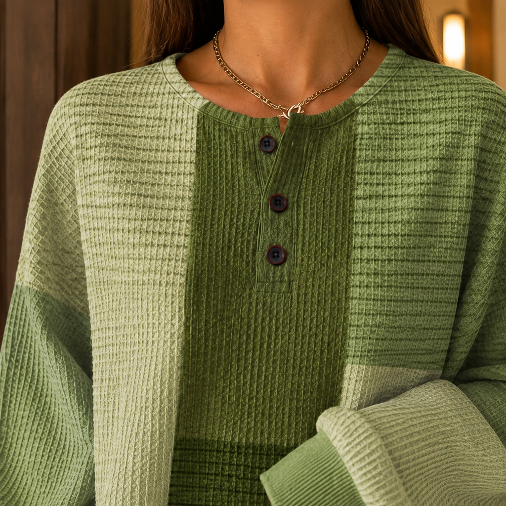 Colour Block Sweater for Women – Casual Wear, Everyday Style