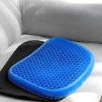 Orthopedic Gel Seat Cushion with Pressure Relief – Tailbone Support, Comfort Relief