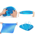 Orthopedic Gel Seat Cushion with Pressure Relief – Tailbone Support, Comfort Relief