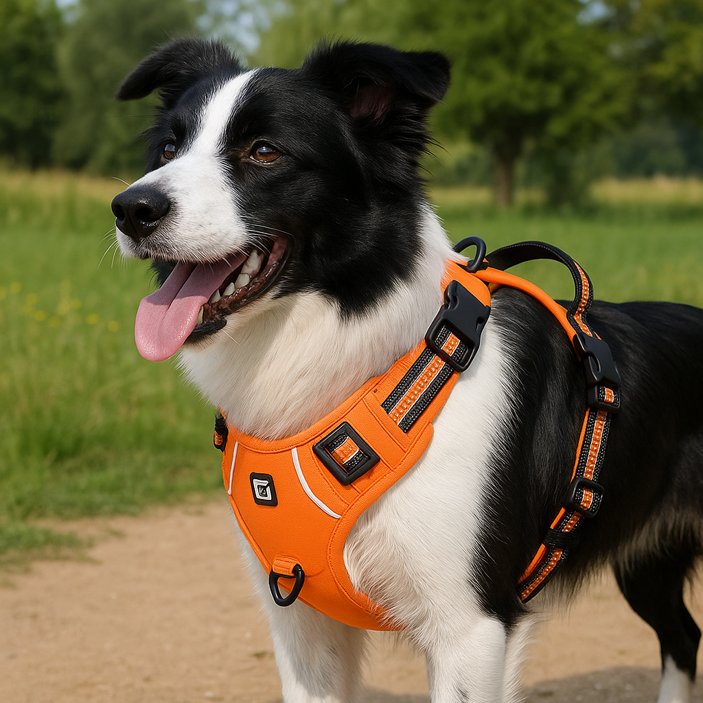 No Pull Dog Harness with Handle & Soft Padding – Training, Travel