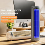 Compact Bladeless Portable Air Conditioner with Evaporative Cooling – Travel, Home Use
