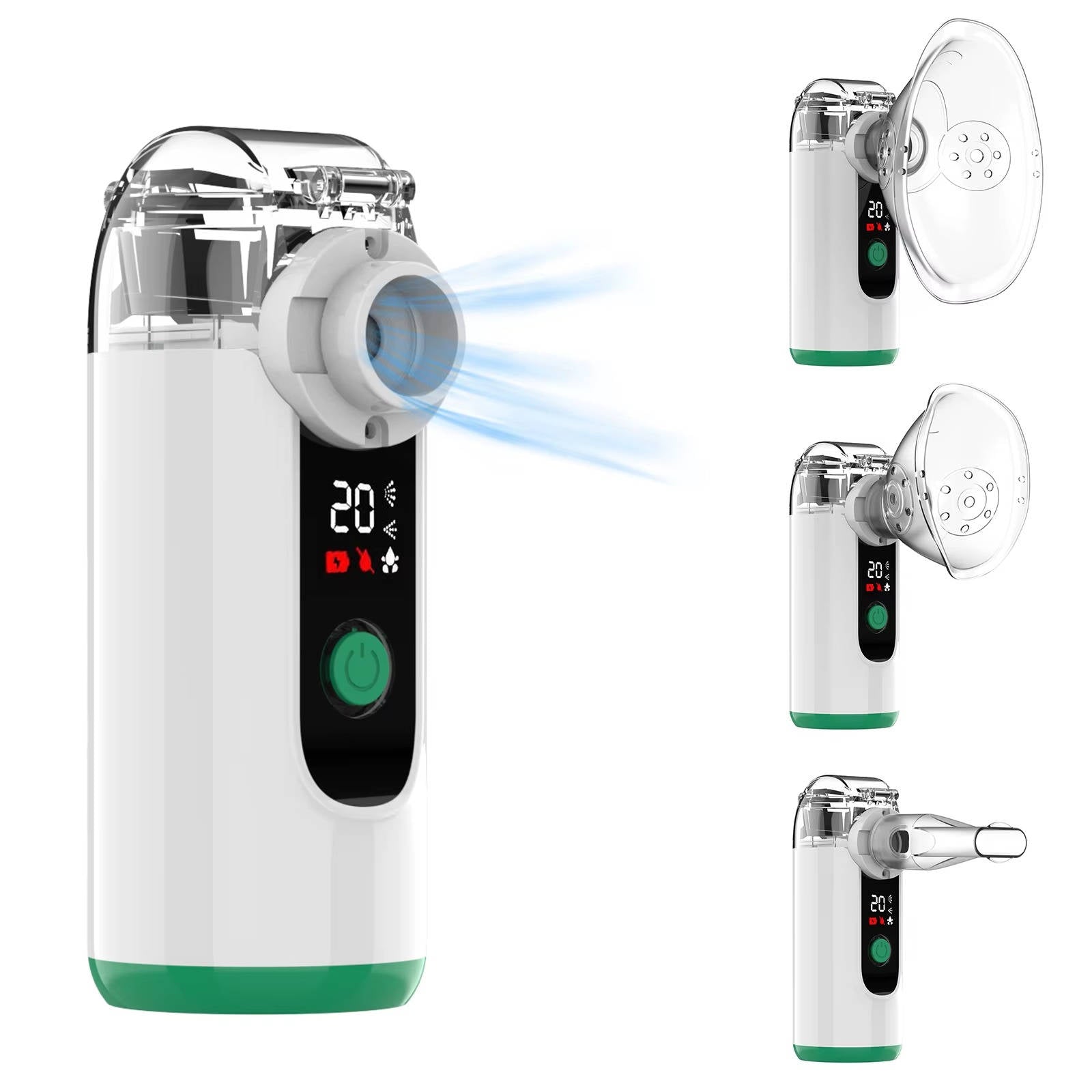 Compact USB Rechargeable Mist Inhaler – Portable Breathing Relief, Whisper-Quiet Operation