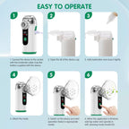 Compact USB Rechargeable Mist Inhaler – Portable Breathing Relief, Whisper-Quiet Operation