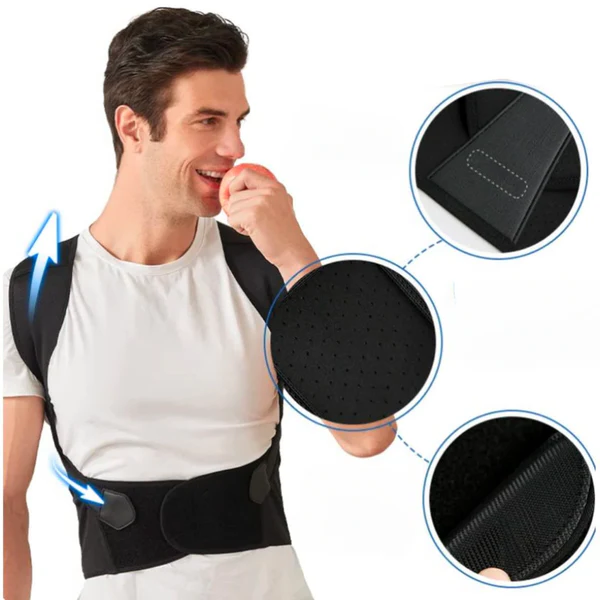 Corrects Posture & Back Pain Men's Footwear – Supportive Shoes for Comfort & Everyday Use