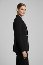 Double-Breasted Blazer – Office, Casual Wear