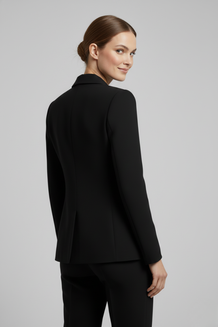 Double-Breasted Blazer – Office, Casual Wear