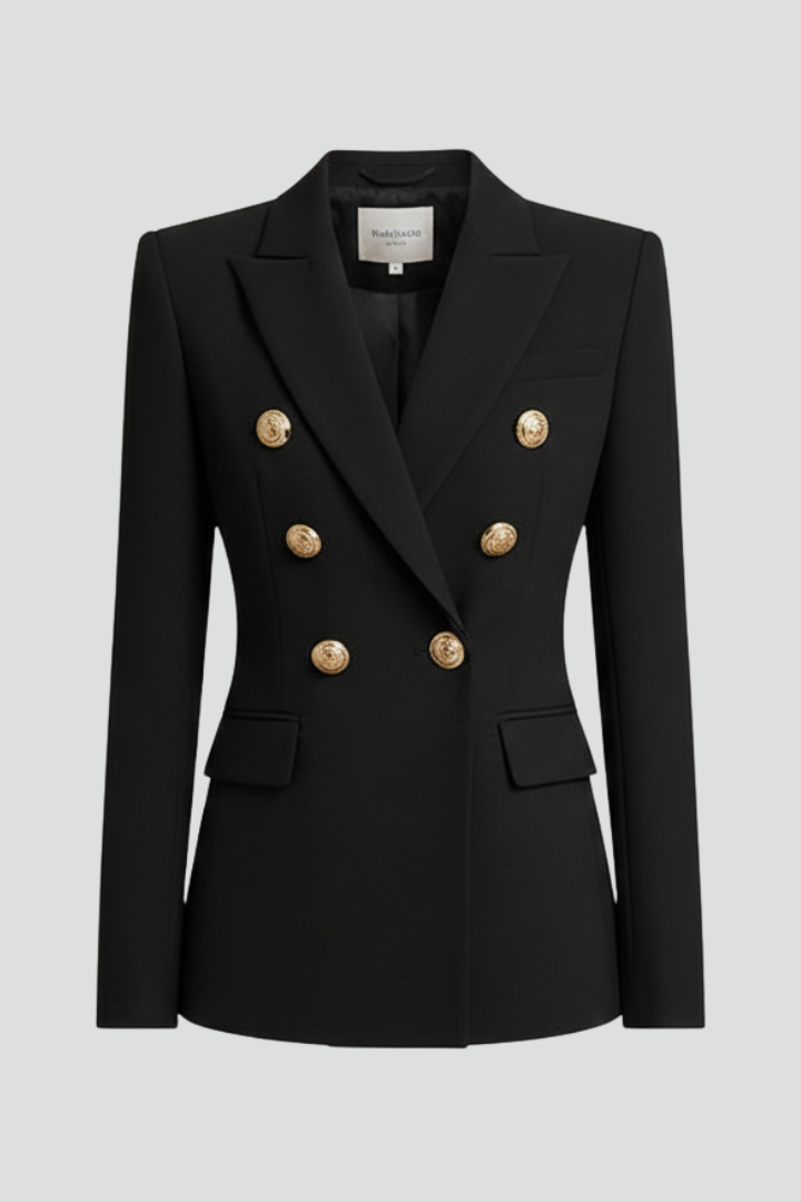 Double-Breasted Blazer – Office, Casual Wear