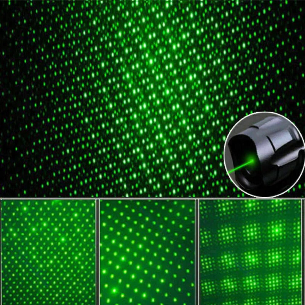 Eco-Friendly Laser Pointer | USB Rechargeable Green Laser with 532nm Beam | Perfect for Presentations and Stargazing