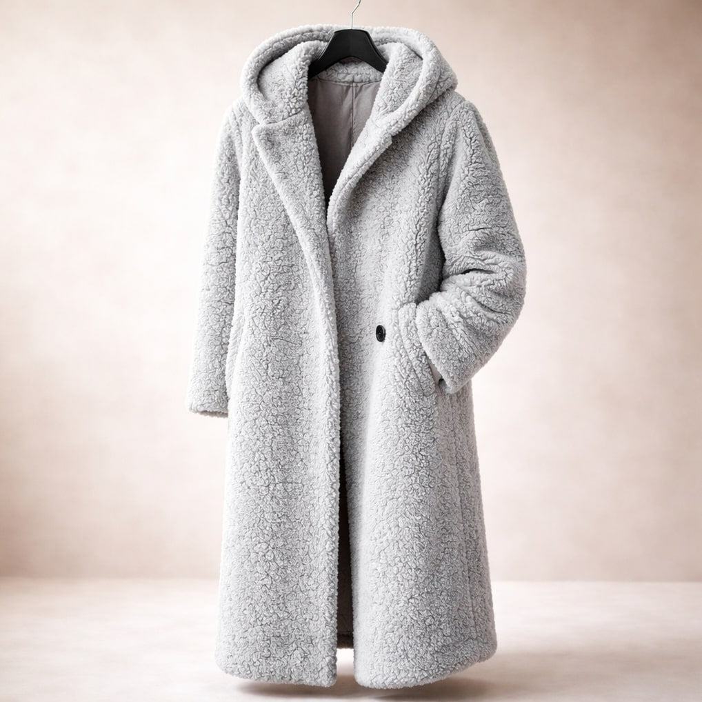 Elegant Cozy Coat – Casual Winter Wear, Stylish Layering