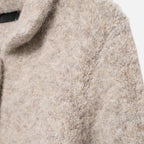 Elegant Knit Cardigan with Floral Buttons for Women – Casual, Office