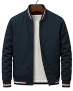 Elegant Men's Bomber Jacket – Casual Wear, Stylish Layering
