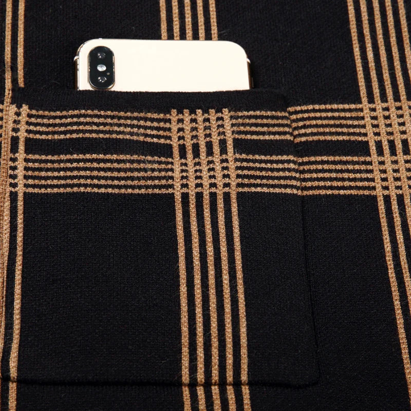 Elegant Men's Cardigan with Soft Texture – Casual, Versatile Wear