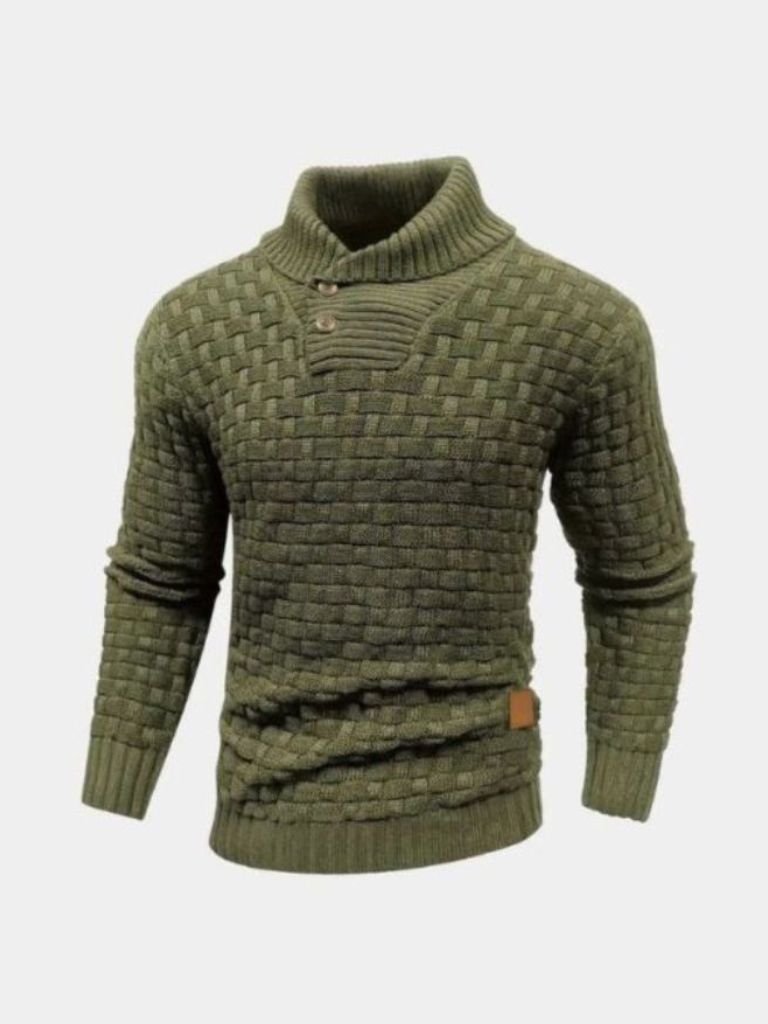 Elegant Slim-Fit Knit Sweater - Soft, Stylish – Casual, Office