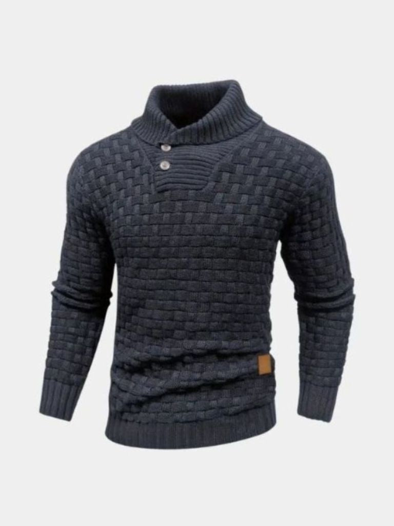 Elegant Slim-Fit Knit Sweater - Soft, Stylish – Casual, Office