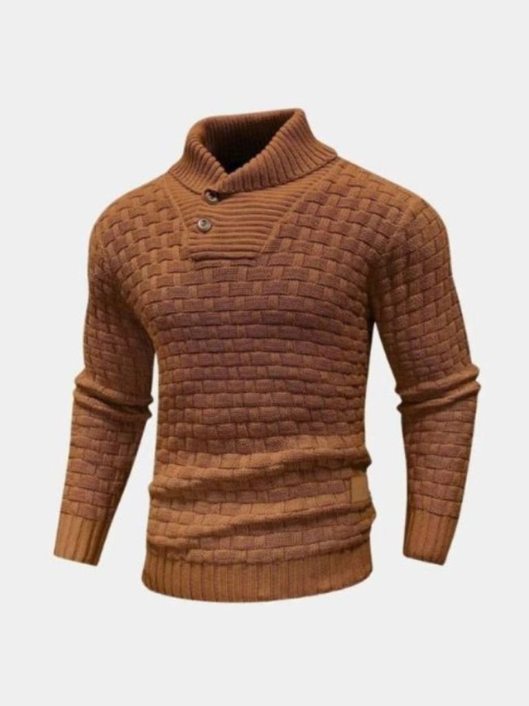 Elegant Slim-Fit Knit Sweater - Soft, Stylish – Casual, Office