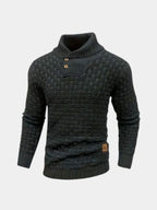 Elegant Slim-Fit Knit Sweater - Soft, Stylish – Casual, Office