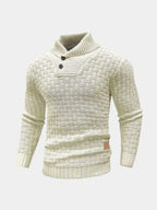 Elegant Slim-Fit Knit Sweater - Soft, Stylish – Casual, Office