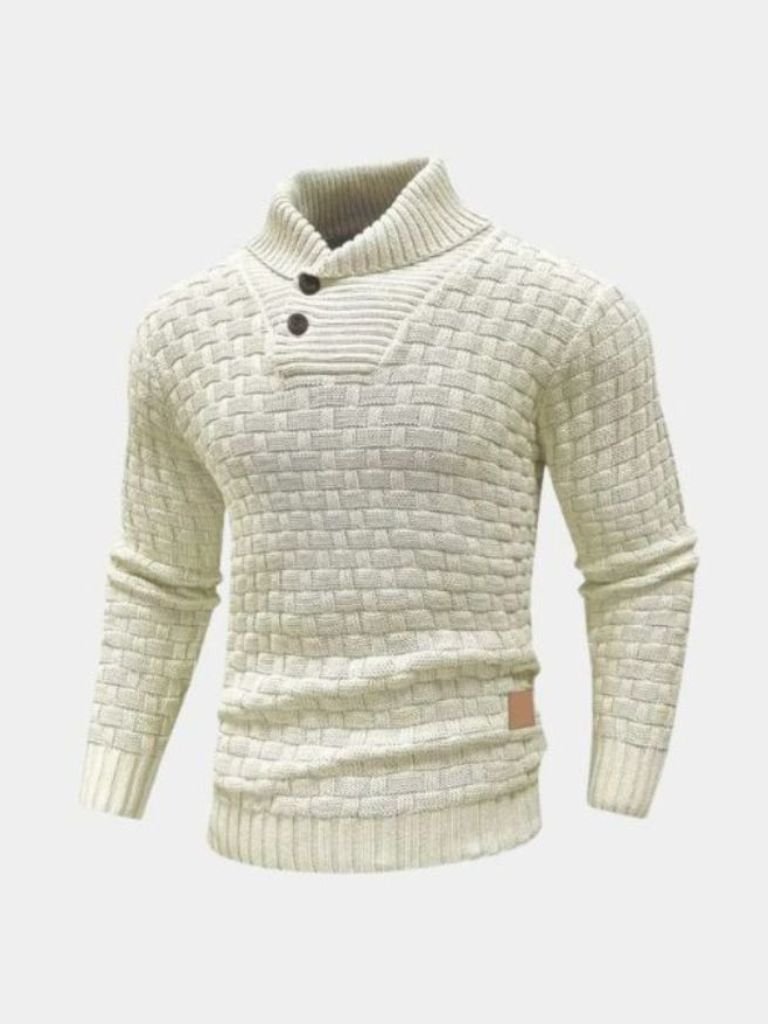 Elegant Slim-Fit Knit Sweater - Soft, Stylish – Casual, Office
