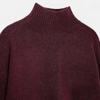 Elegant Turtleneck Sweater Women – Casual, Office