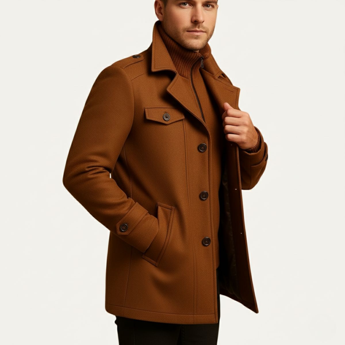 Elegant Winter Jacket – Stylish Outerwear for Cold Weather, Casual Wear