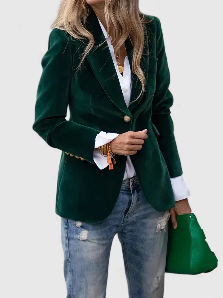 Elegant Women's Blazer – Versatile Business Jacket for Office, Events