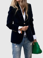 Elegant Women's Blazer – Versatile Business Jacket for Office, Events