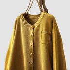 Elegant Women's Knit Cardigan – Casual Wear, Office Style
