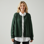 Elegant Women's Knit Cardigan – Casual Wear, Office Style