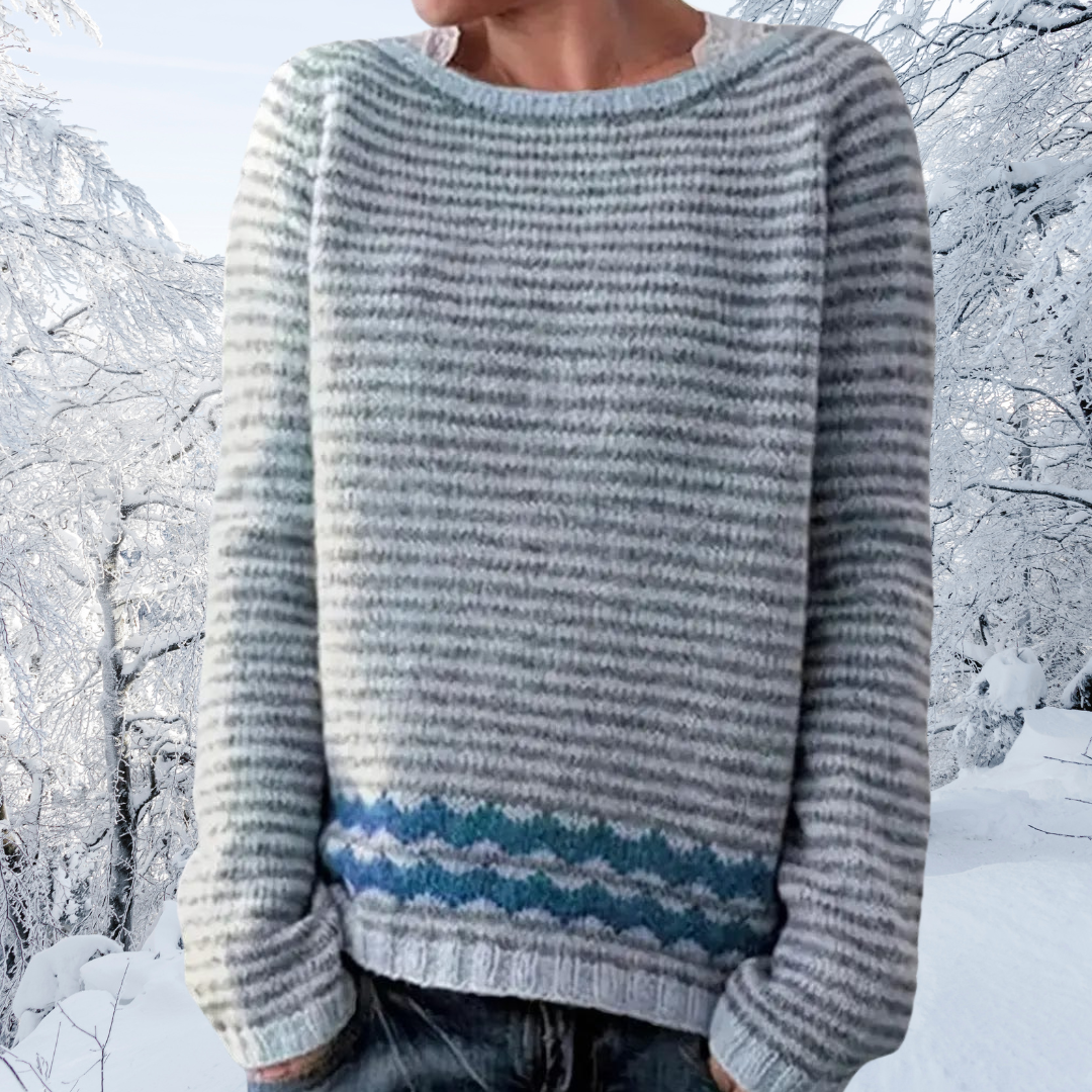 Elegant Women's Sweater - Comfortable, Versatile for Fall & Winter – Casual, Office