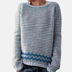 Elegant Women's Sweater - Comfortable, Versatile for Fall & Winter – Casual, Office