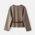 Elegant Wrap Sweater for Women – Casual Wear, Layering