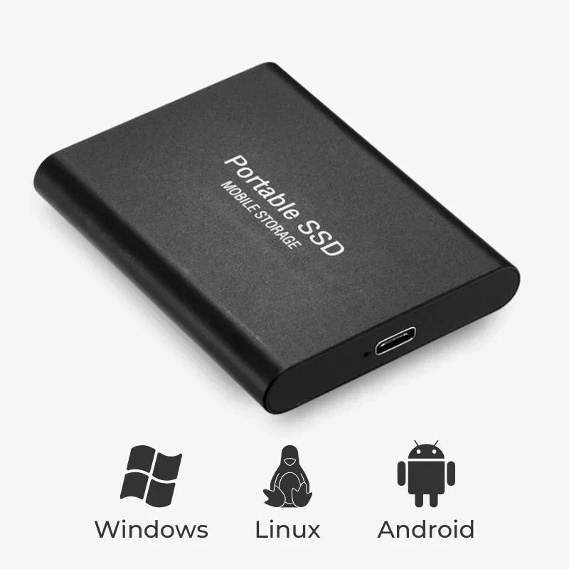 External SSD Portable USB 3.1 1TB – Fast Backup, Travel