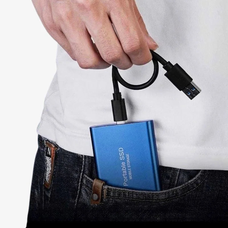 External SSD Portable USB 3.1 1TB – Fast Backup, Travel