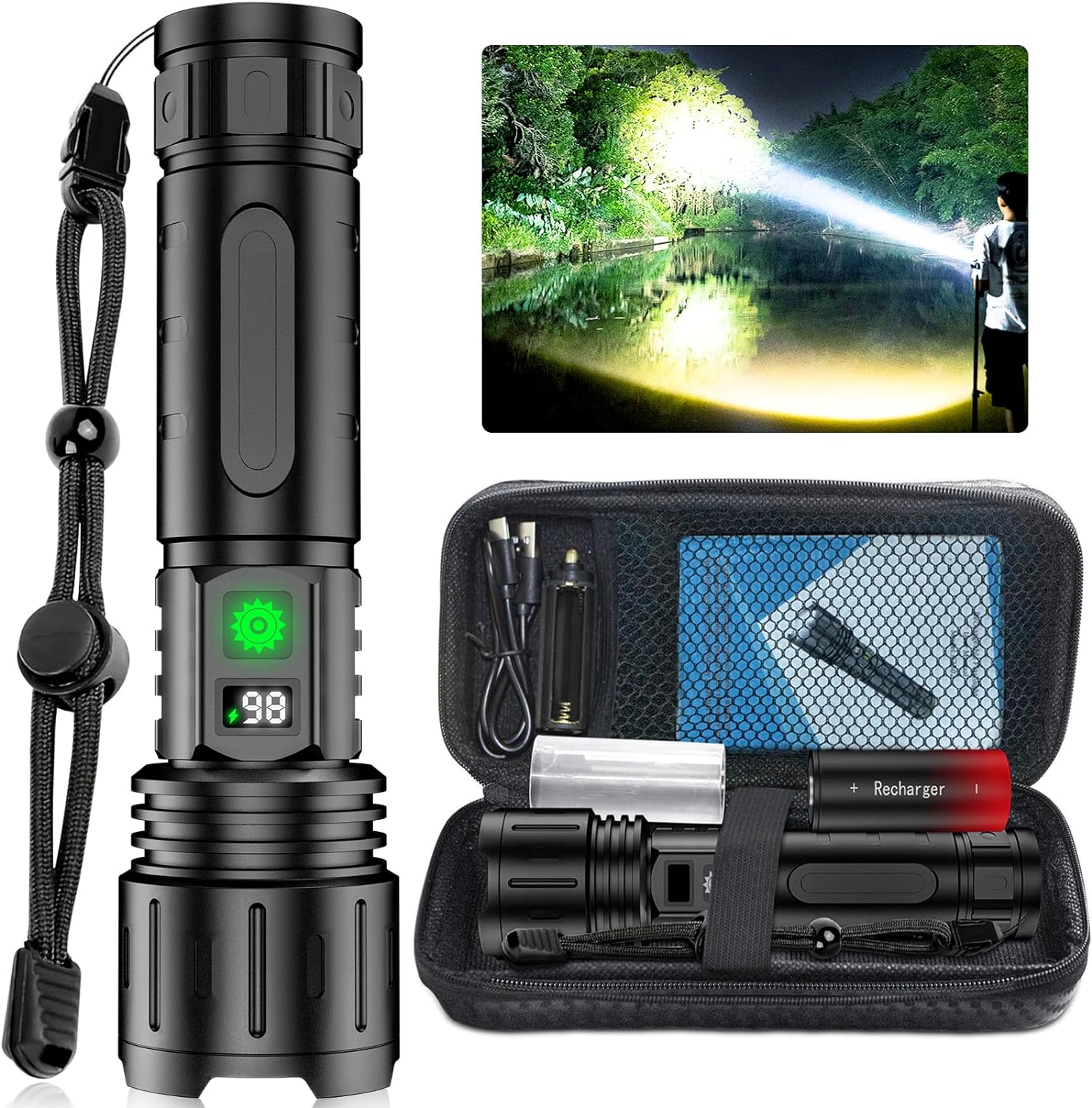 Extremely Bright Flashlight – Outdoor Adventure, Emergency Preparedness